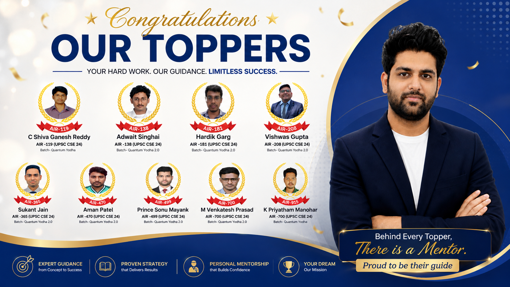 Quantum IAS Toppers